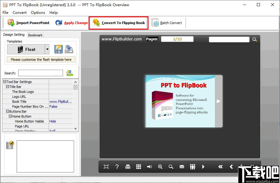 PPT to FlipBook下载,翻页书,PPT转换,书籍制作