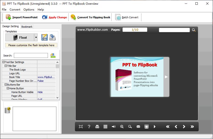 PPT to FlipBook下载,翻页书,PPT转换,书籍制作