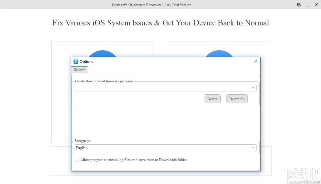 Ondesoft iOS System Recovery下载,系统修复工具,系统修复